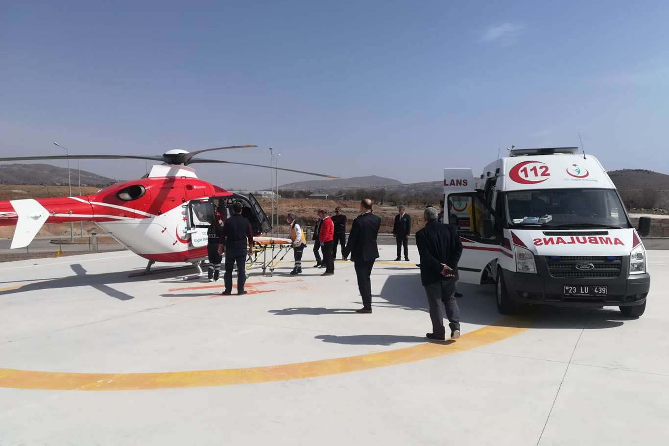 Elazığ 112 Komuta Kontrol Merkezi yeni telsiz haberleşme sistemine geçti Elazığ 112 Komuta Kontrol Merkezi yeni telsiz haberleşme sistemine geçti